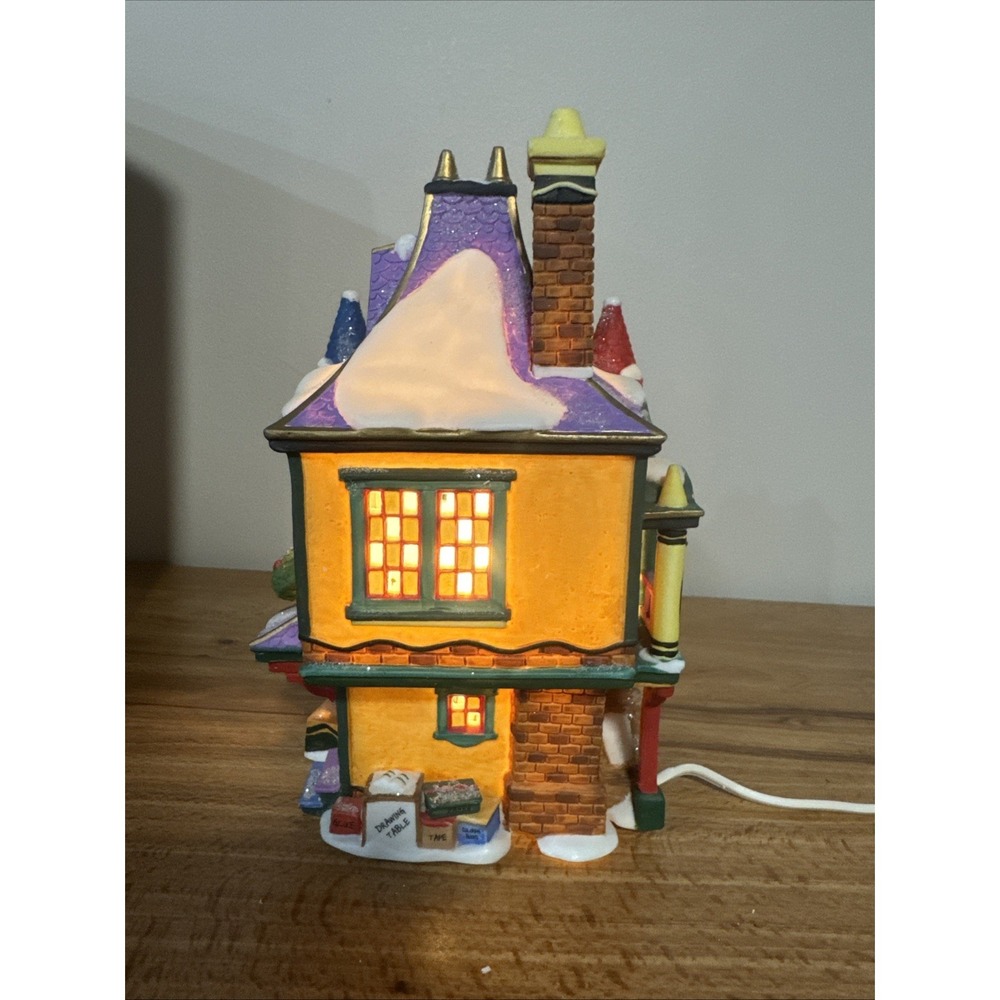 Dept 56 North Pole - Crayola Polar Palette Art Center - #56.56726 - Complete MIB - Picture 4 of 9